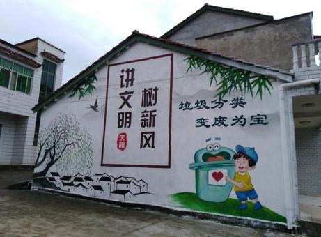 含山墙绘是现在流行的墙体广告