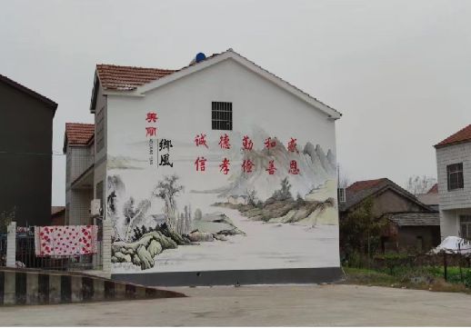 含山墙绘工艺你了解多少？